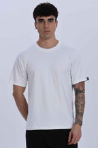 Relaxed Fit White Tshirt