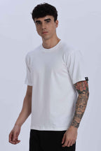 Relaxed Fit White Tshirt