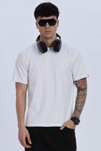Relaxed Fit White Tshirt