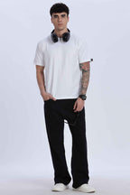 Relaxed Fit White Tshirt