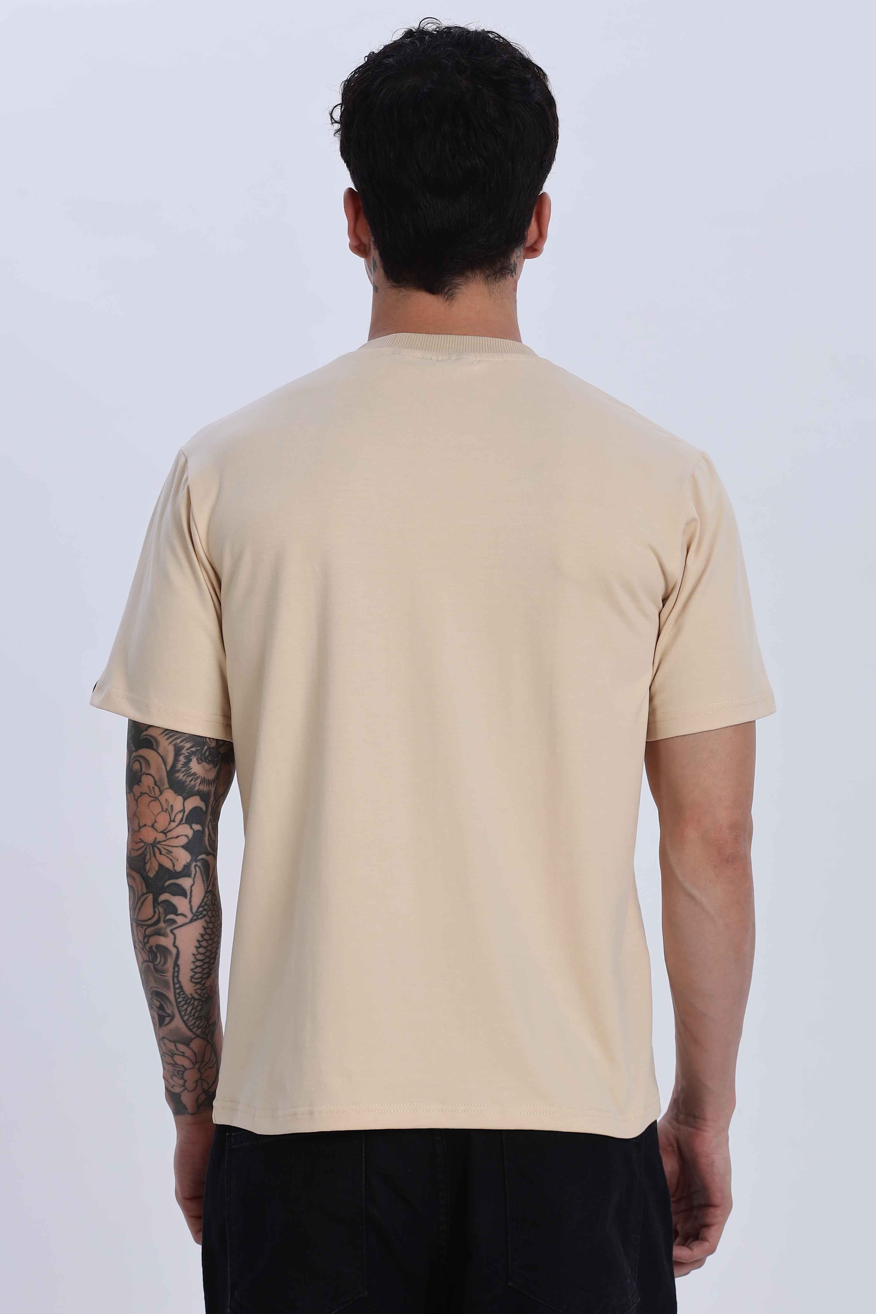 Relaxed Fit Beige Tshirt