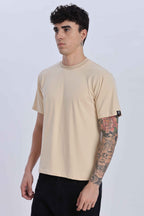 Relaxed Fit Beige Tshirt