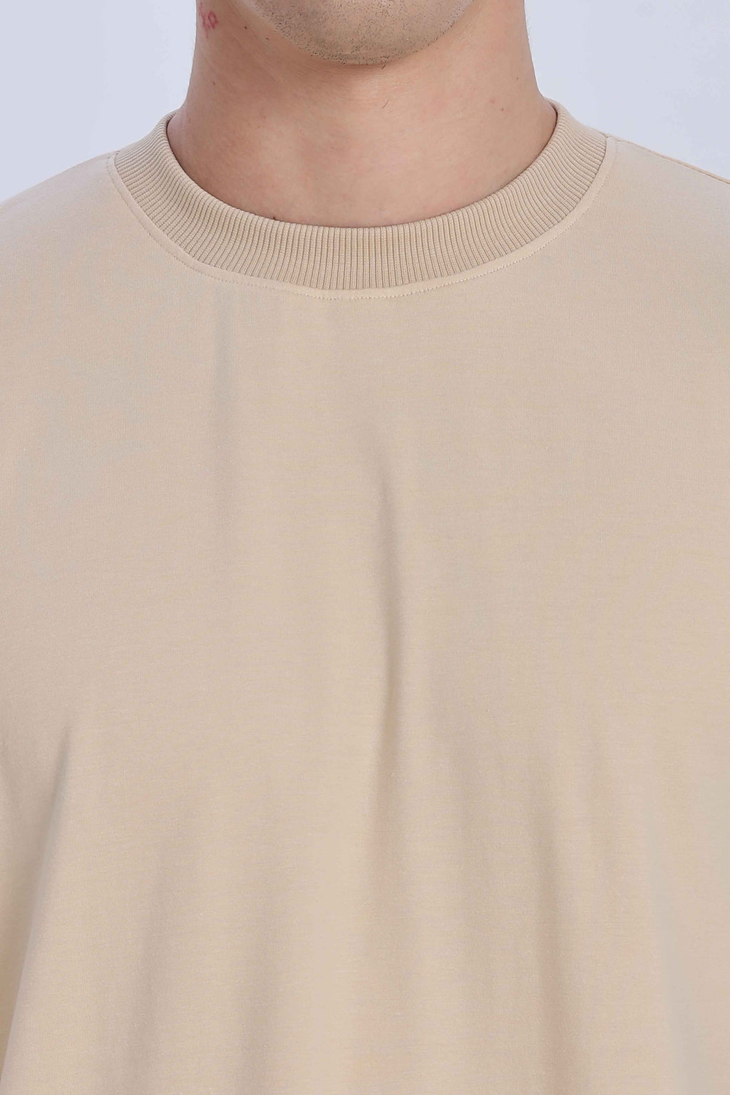 Relaxed Fit Beige Tshirt