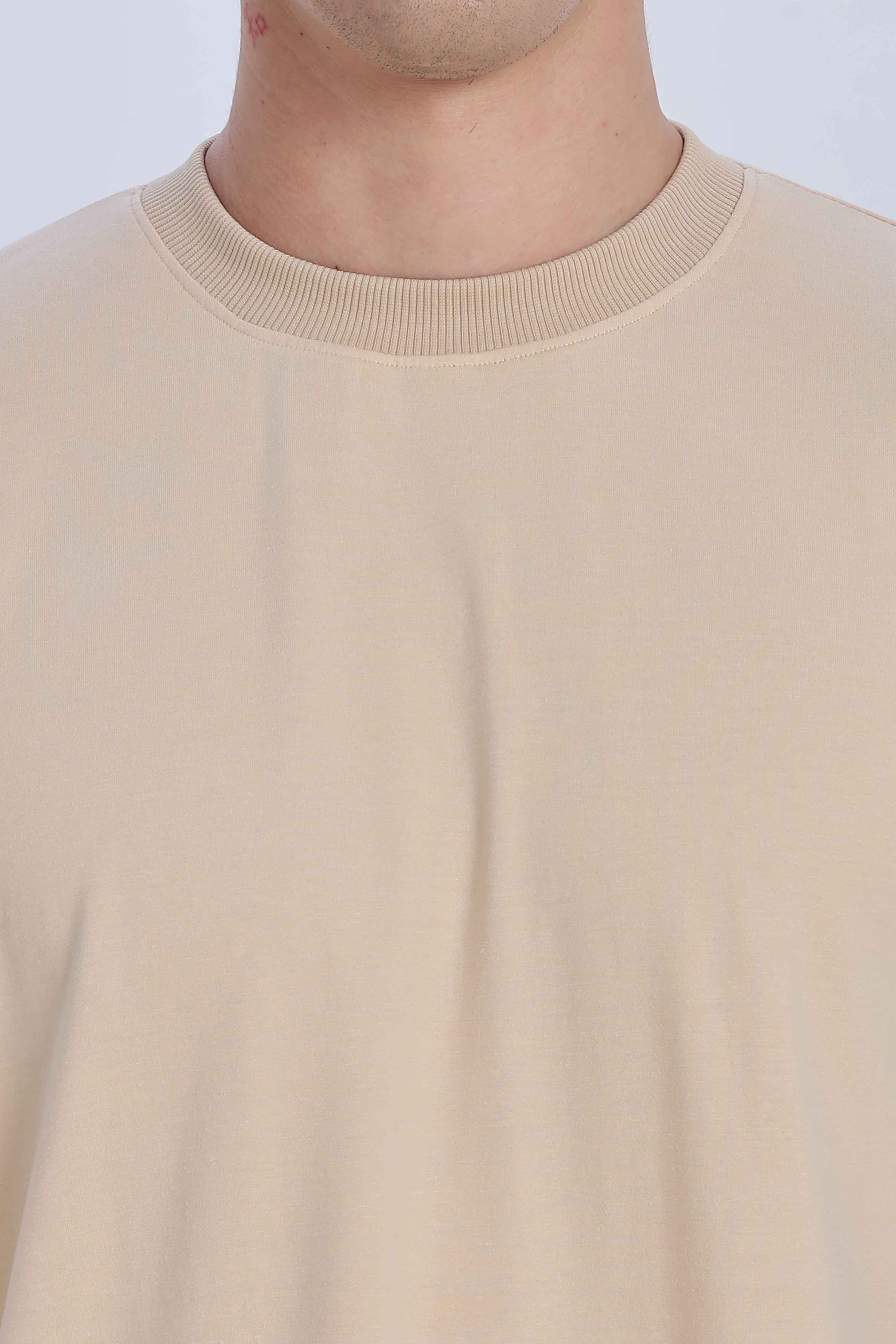 Relaxed Fit Beige Tshirt
