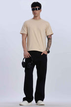 Relaxed Fit Beige Tshirt