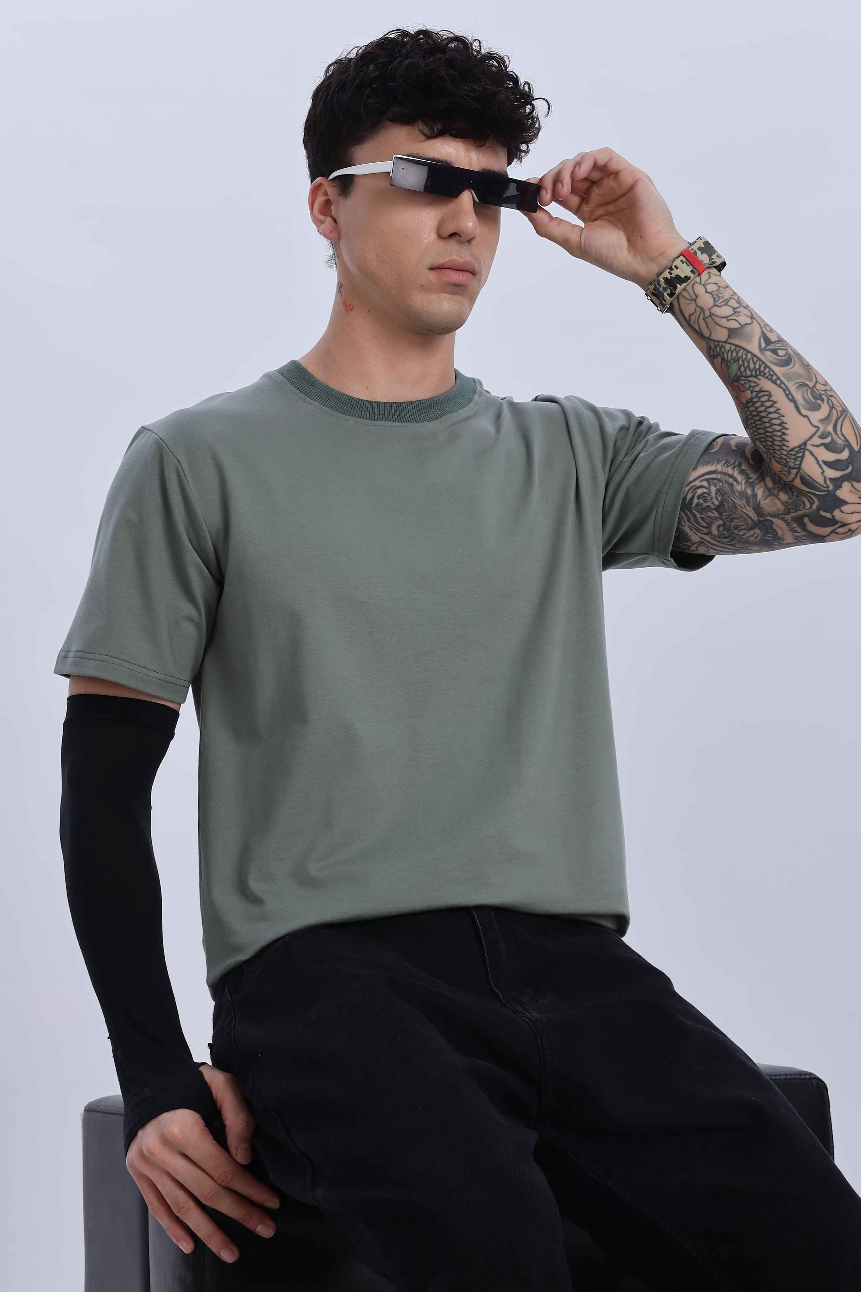 Relaxed Fit Mint Tshirt