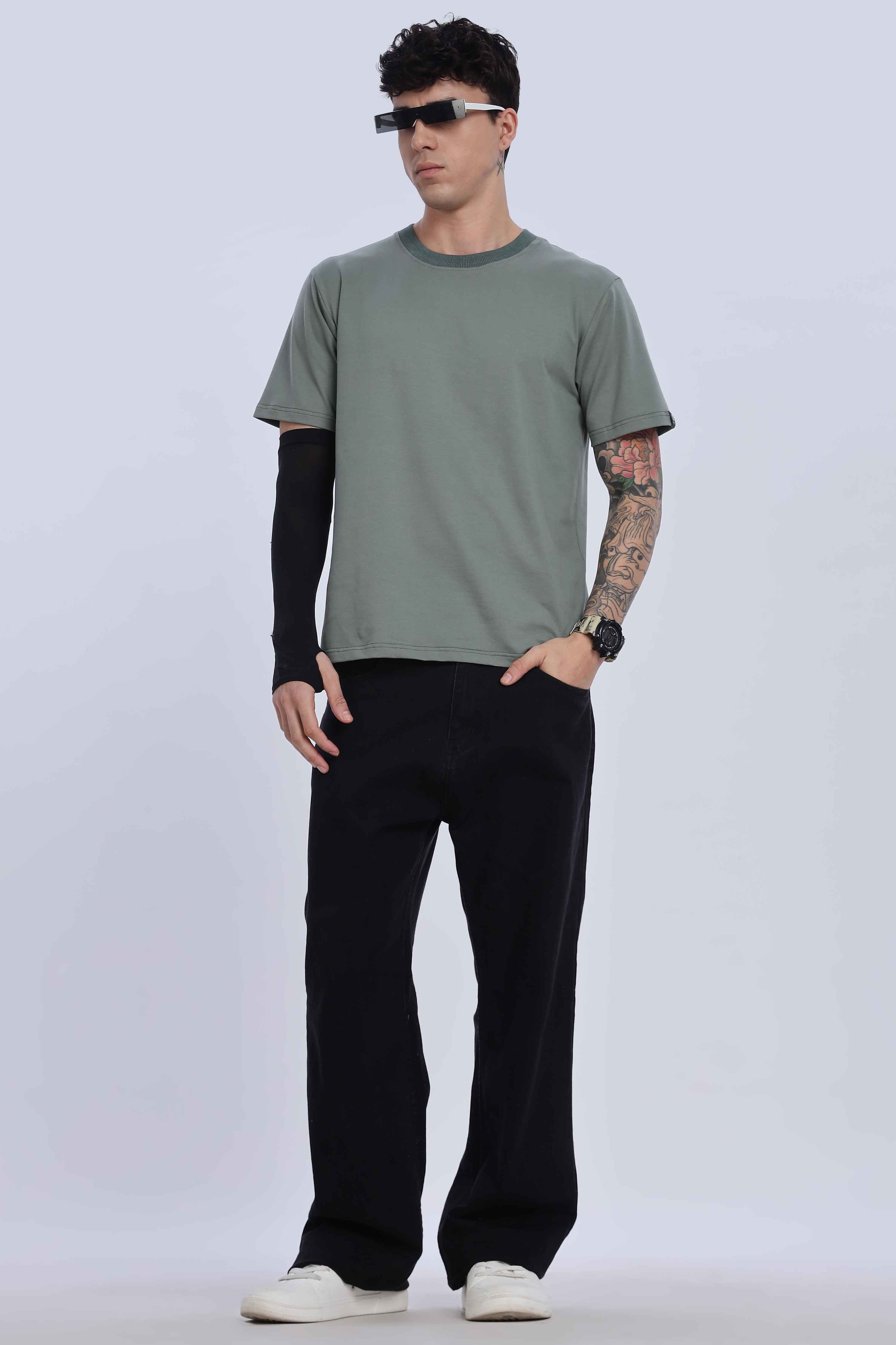 Relaxed Fit Mint Tshirt