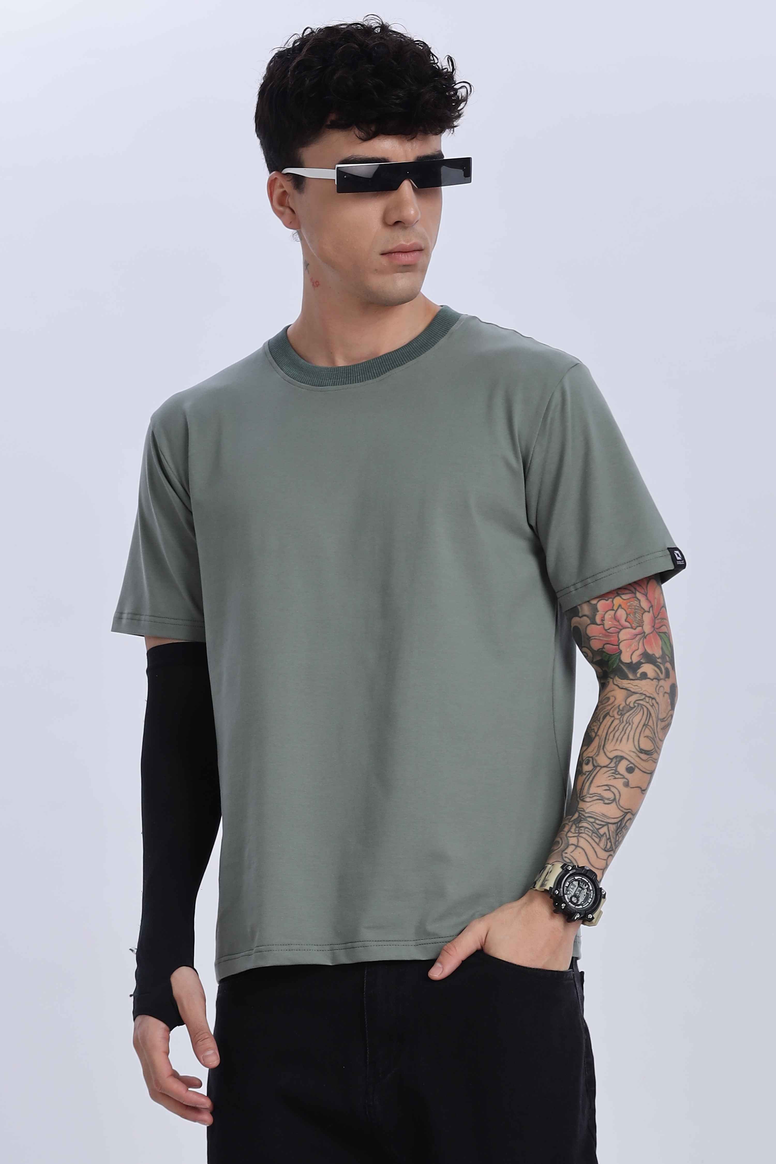 Relaxed Fit Mint Tshirt