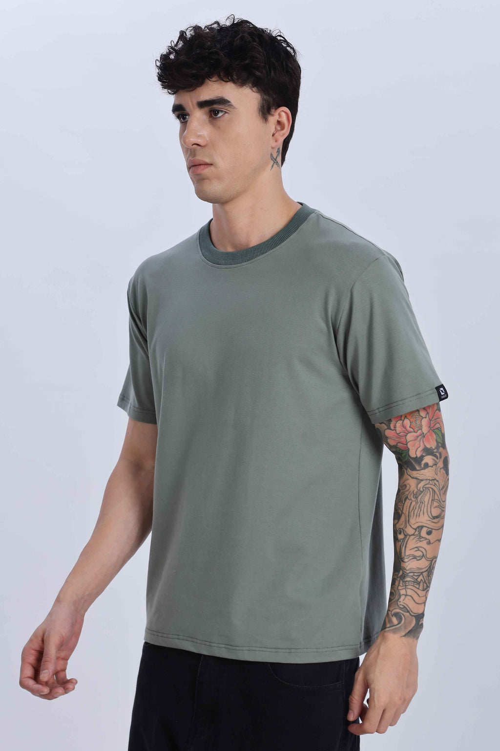 Relaxed Fit Mint Tshirt