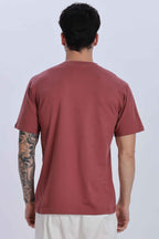 Relaxed Fit Coral Red Tshirt
