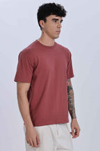 Relaxed Fit Coral Red Tshirt