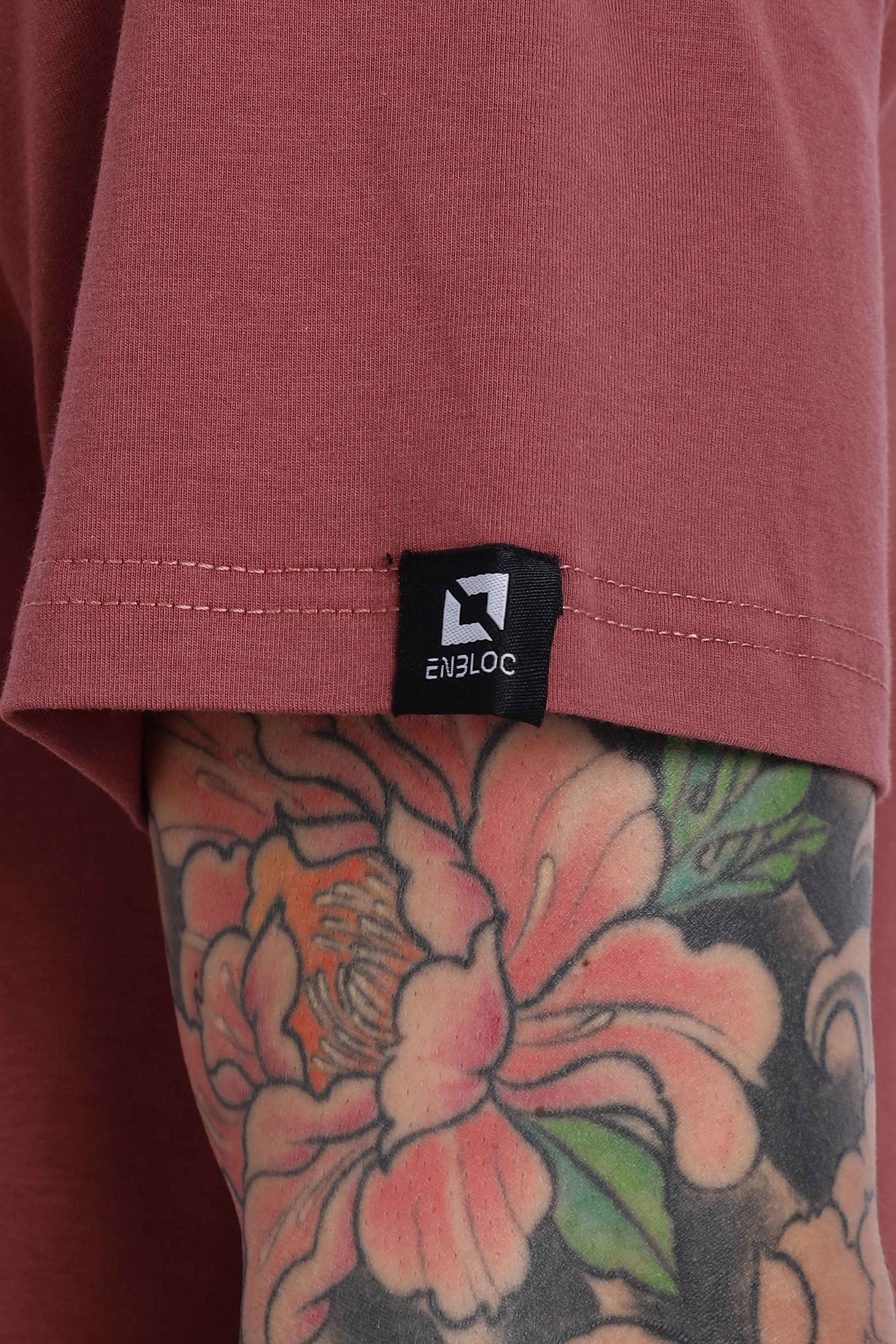 Relaxed Fit Coral Red Tshirt