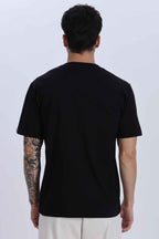 Relaxed Fit Black Tshirt