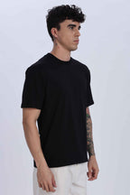 Relaxed Fit Black Tshirt