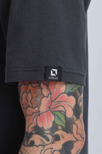 Relaxed Fit Charcoal Black Tshirt