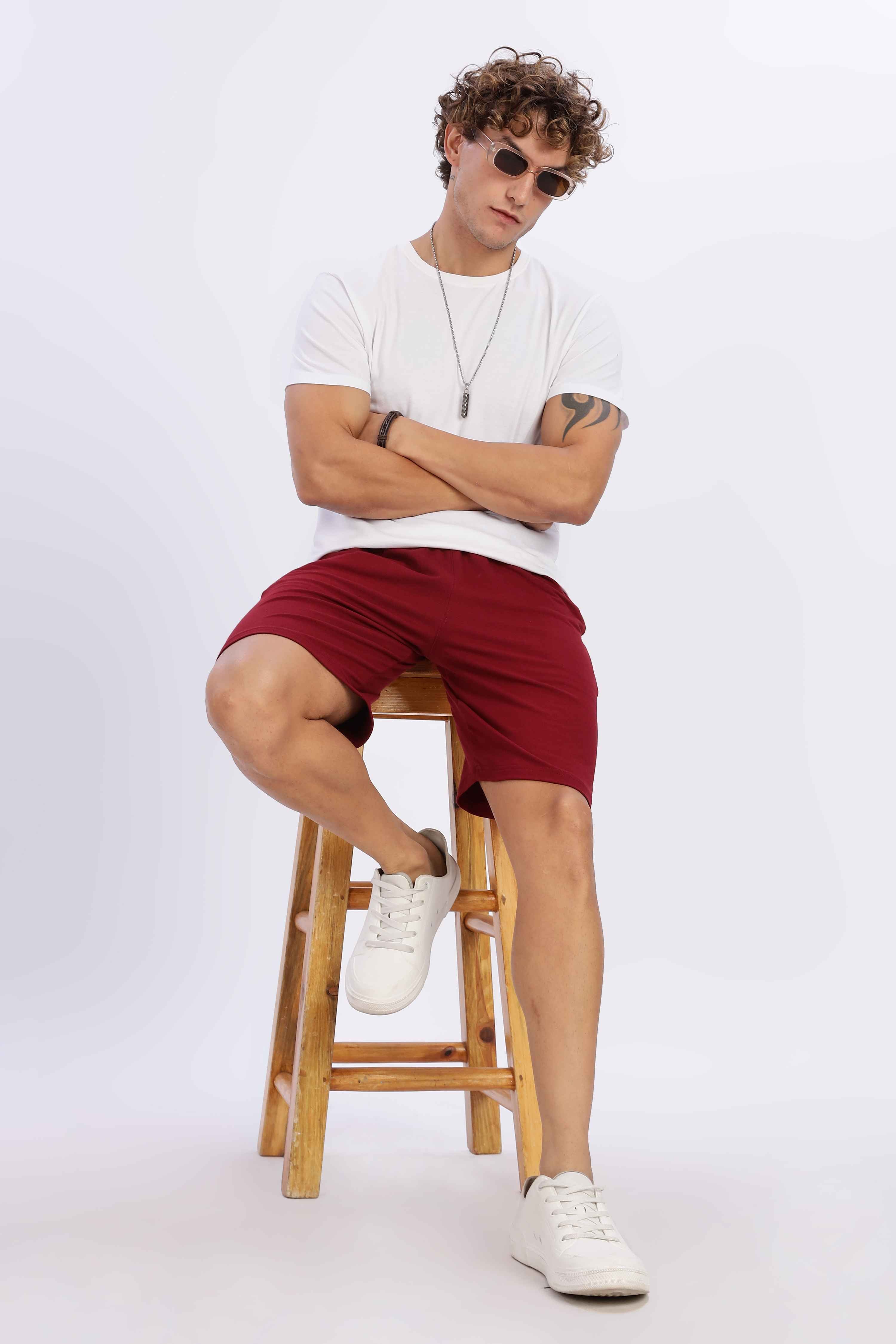 Short Pants Maroon