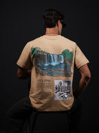 Monolith Beige Oversized T-Shirt