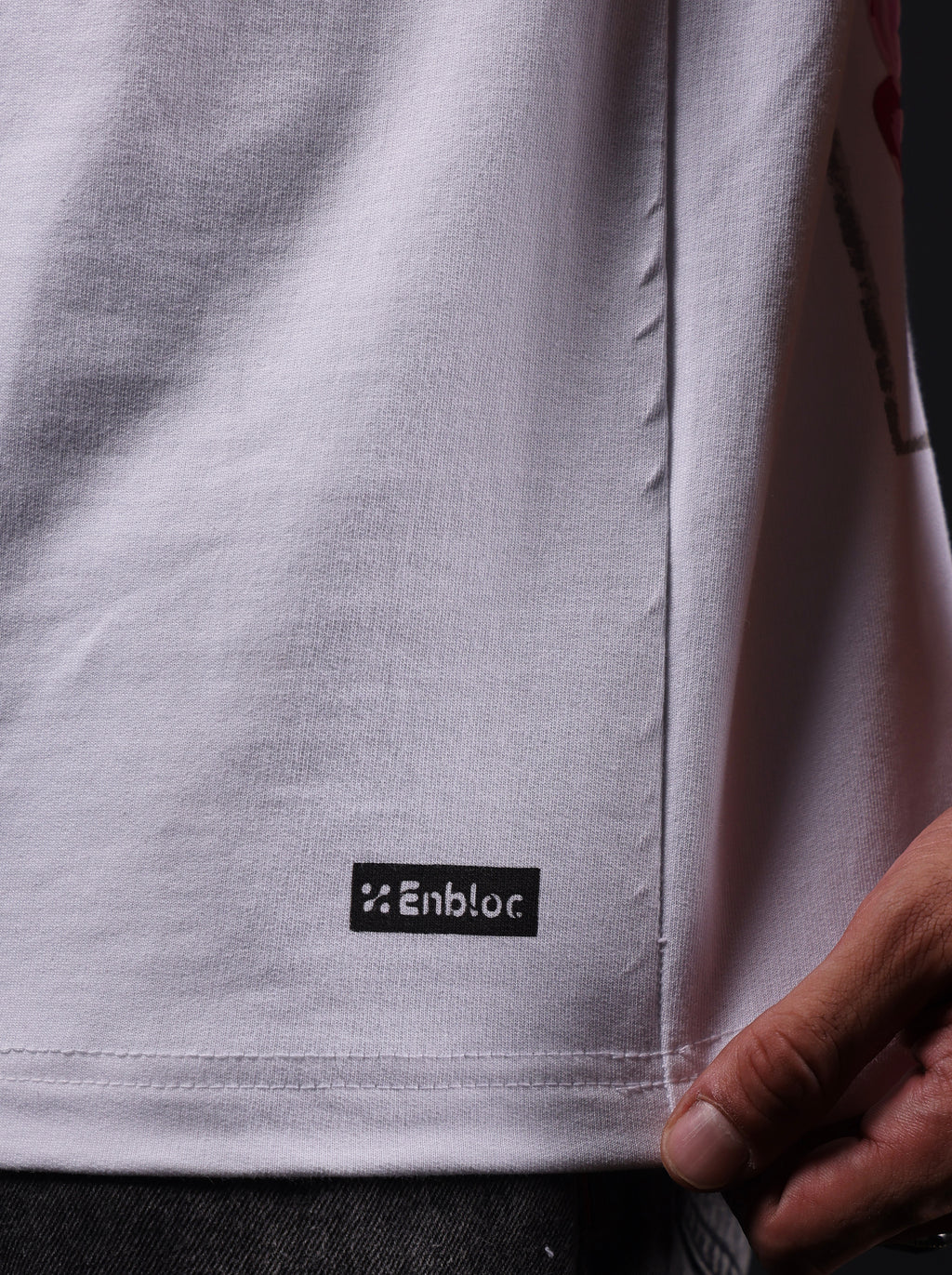 Cherry Blossom White Oversized T-Shirt