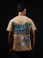 Monolith Beige Oversized T-Shirt