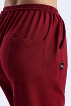 TROUSERS BAGGY FIT MAROON