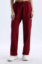 TROUSERS BAGGY FIT MAROON