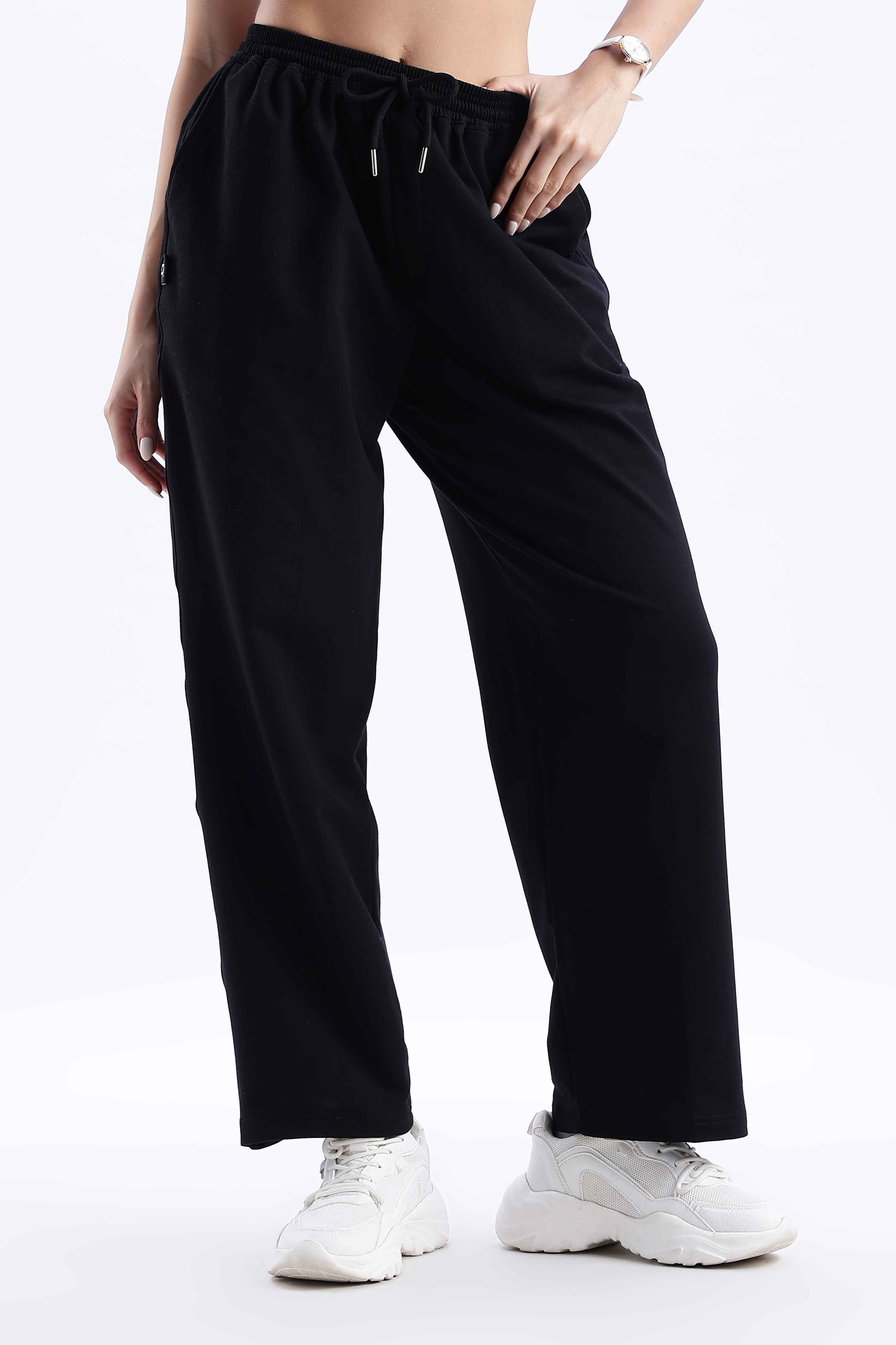 TROUSERS BAGGY FIT BLACK
