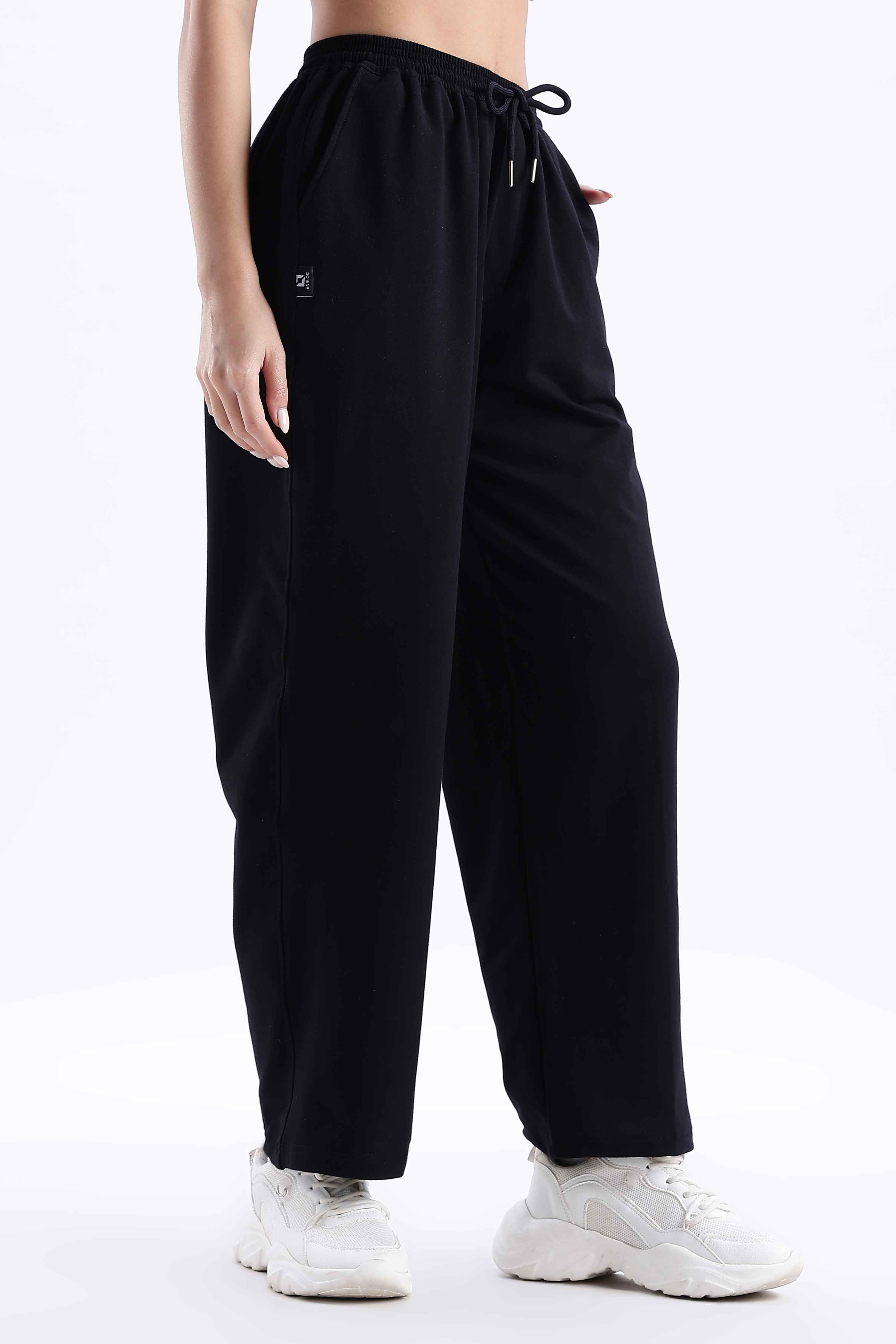 TROUSERS BAGGY FIT BLACK