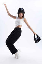 TROUSERS BAGGY FIT BLACK