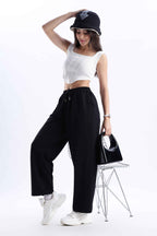 TROUSERS BAGGY FIT BLACK