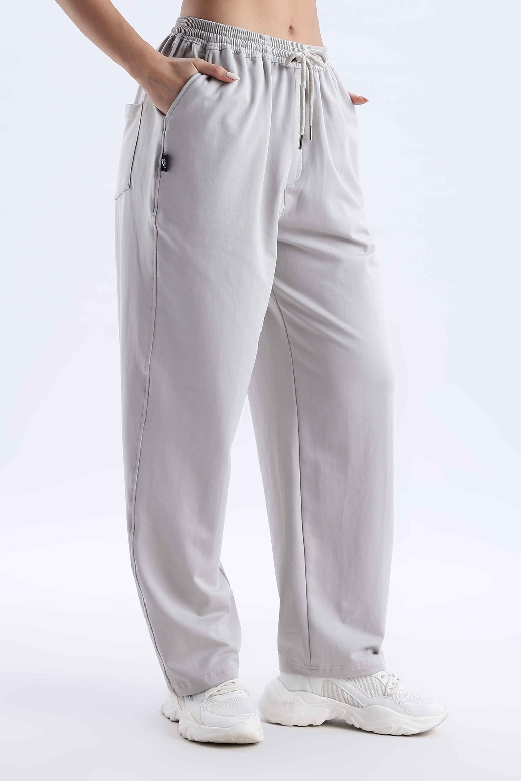 TROUSERS BAGGY FIT GREY