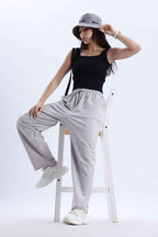 TROUSERS BAGGY FIT GREY
