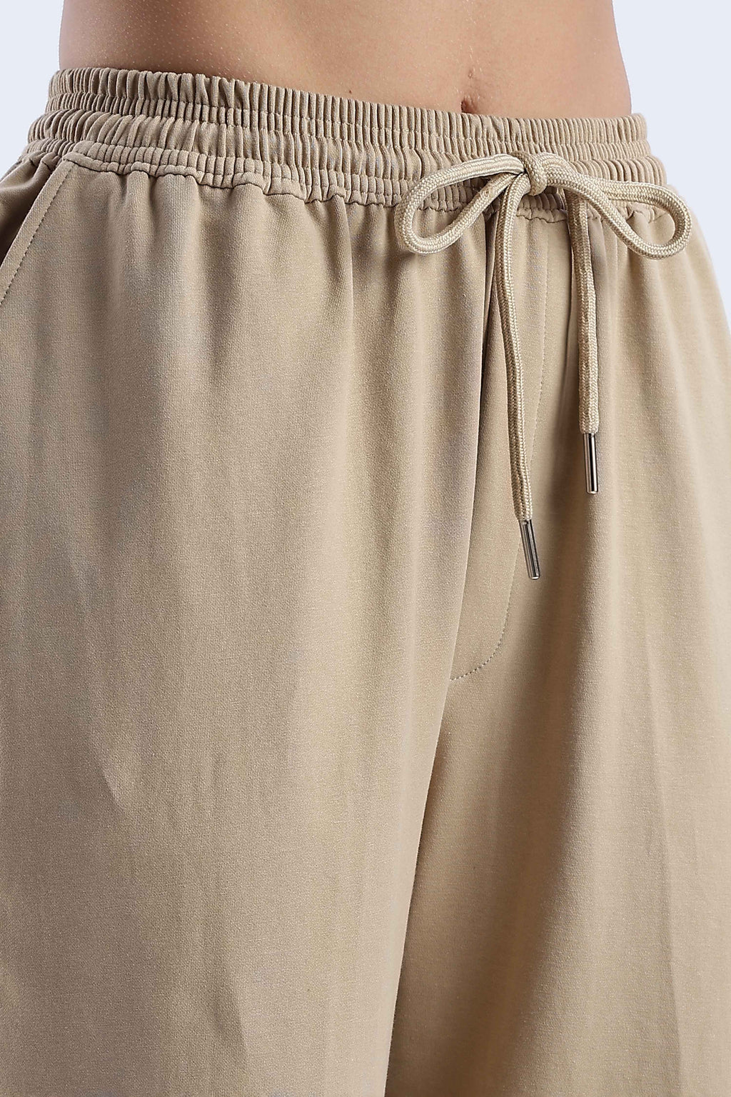 TROUSERS BAGGY FIT BEIGE