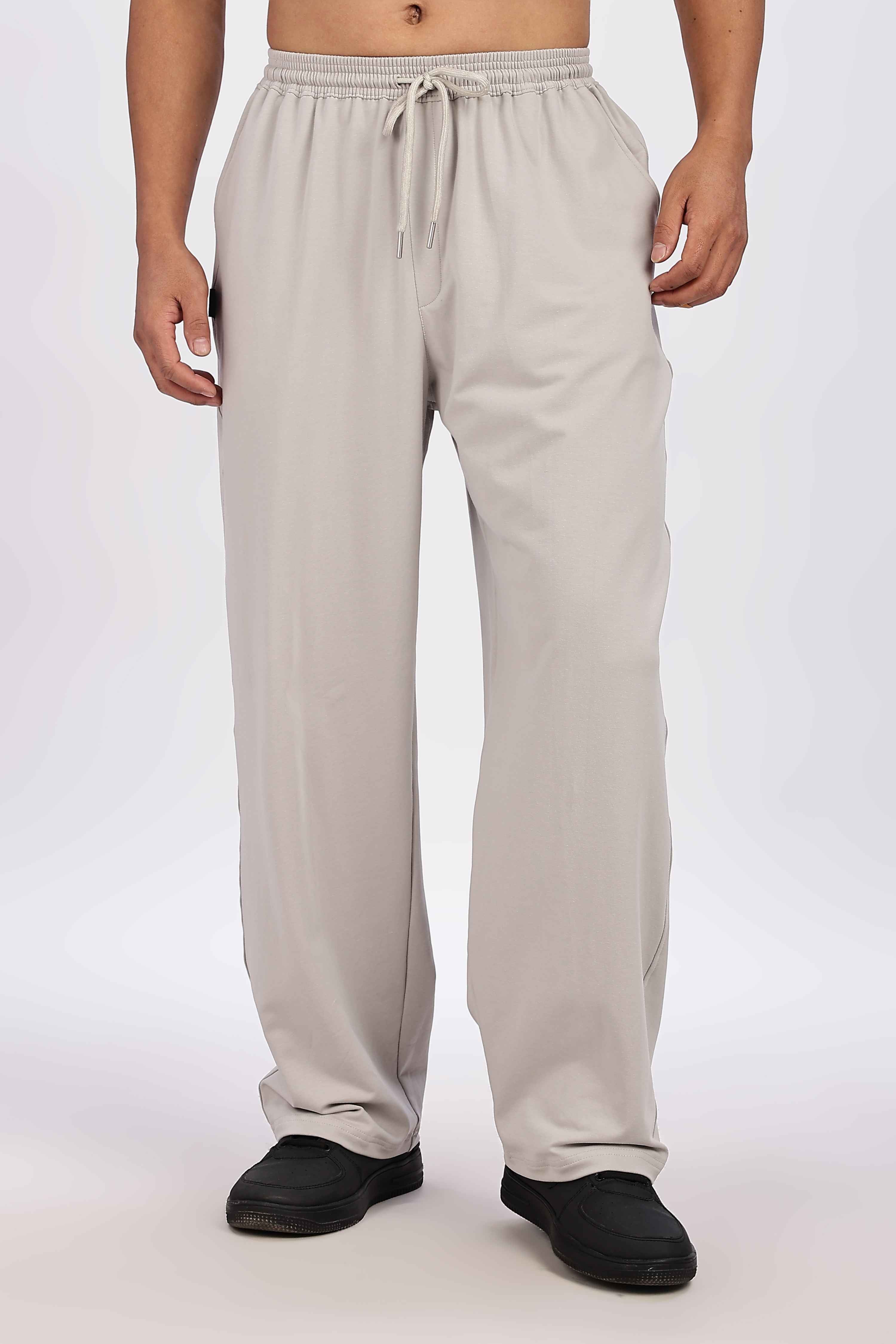 TROUSERS BAGGY FIT GREY