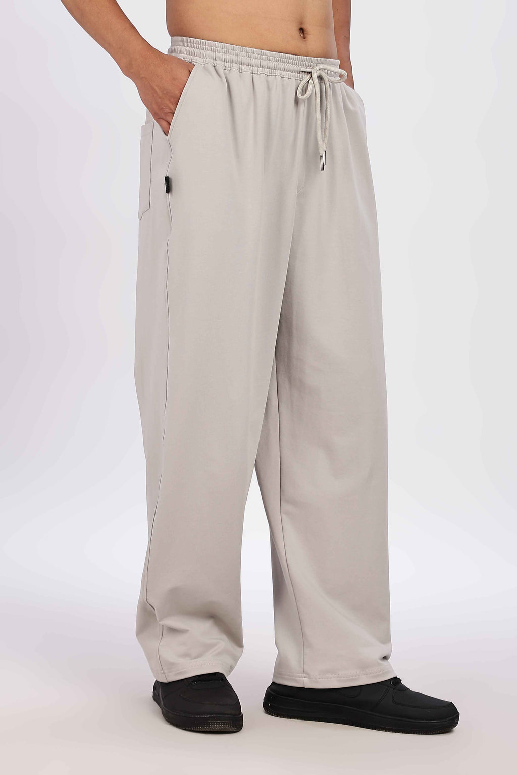 TROUSERS BAGGY FIT GREY