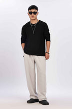 TROUSERS BAGGY FIT GREY