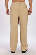 TROUSERS BAGGY FIT BEIGE