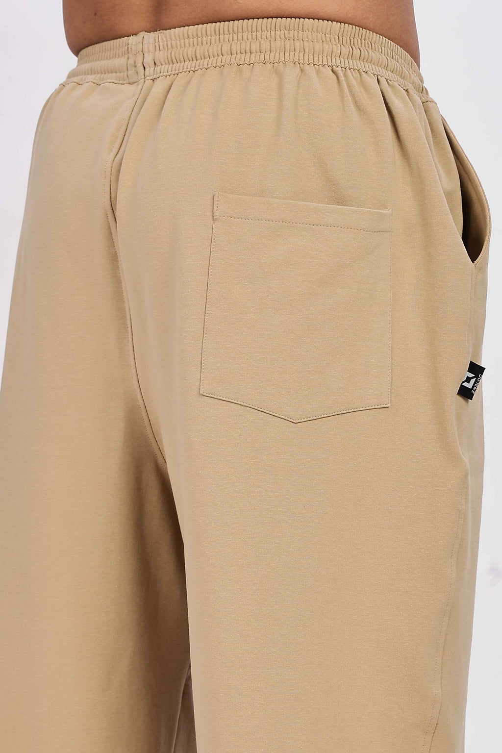TROUSERS BAGGY FIT BEIGE