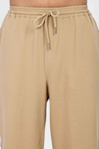 TROUSERS BAGGY FIT BEIGE