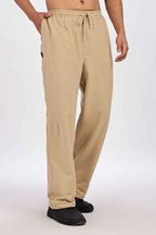 TROUSERS BAGGY FIT BEIGE