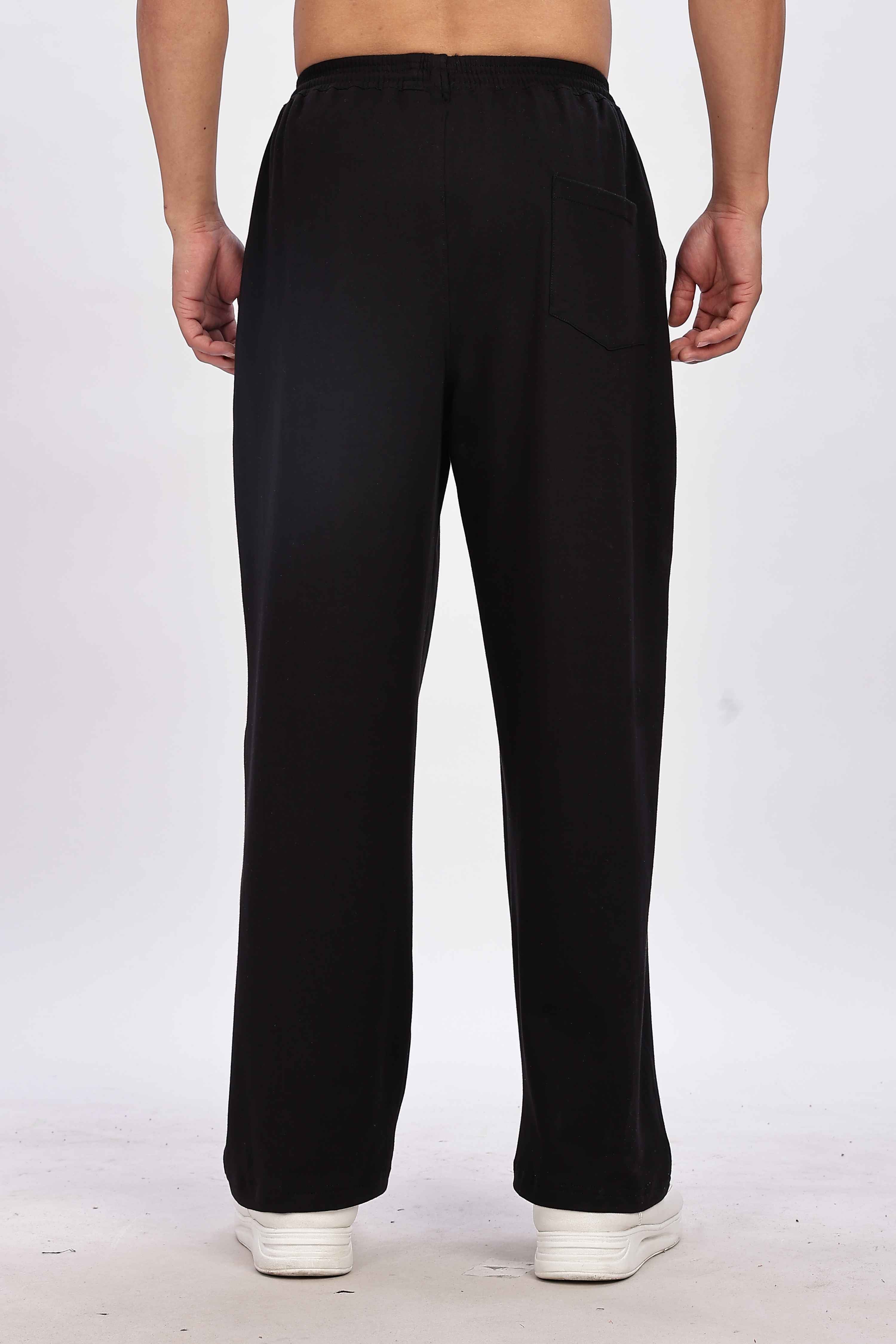 TROUSERS BAGGY FIT BLACK