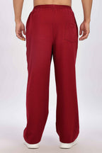 TROUSERS BAGGY FIT MAROON