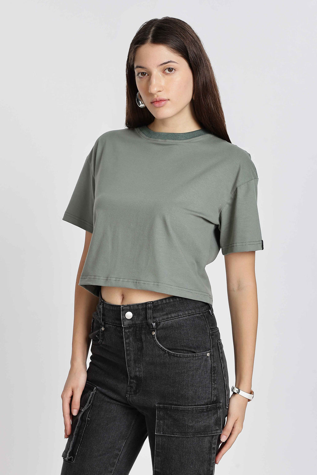 CROP TOP MINT GREEN