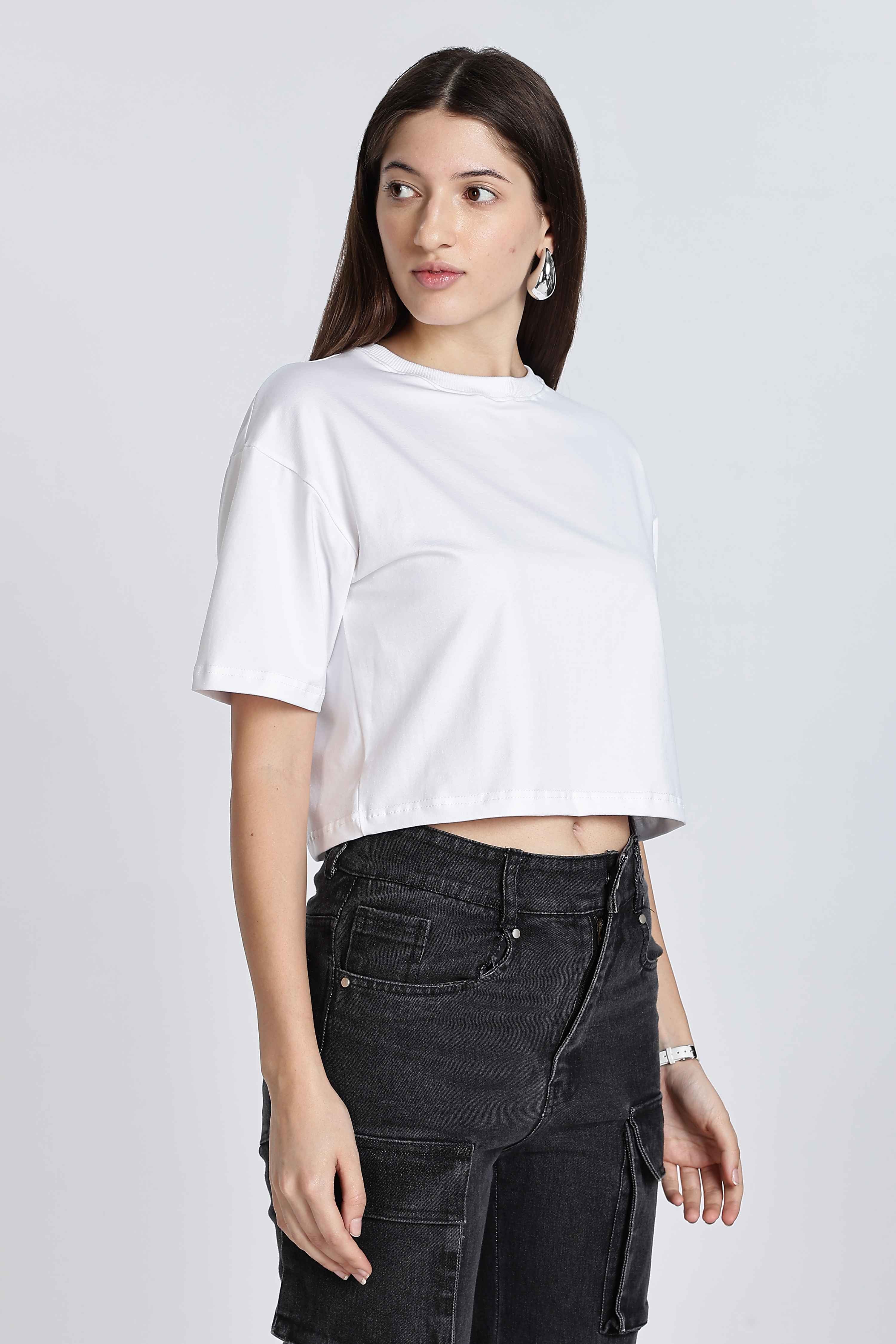 CROP TOP WHITE