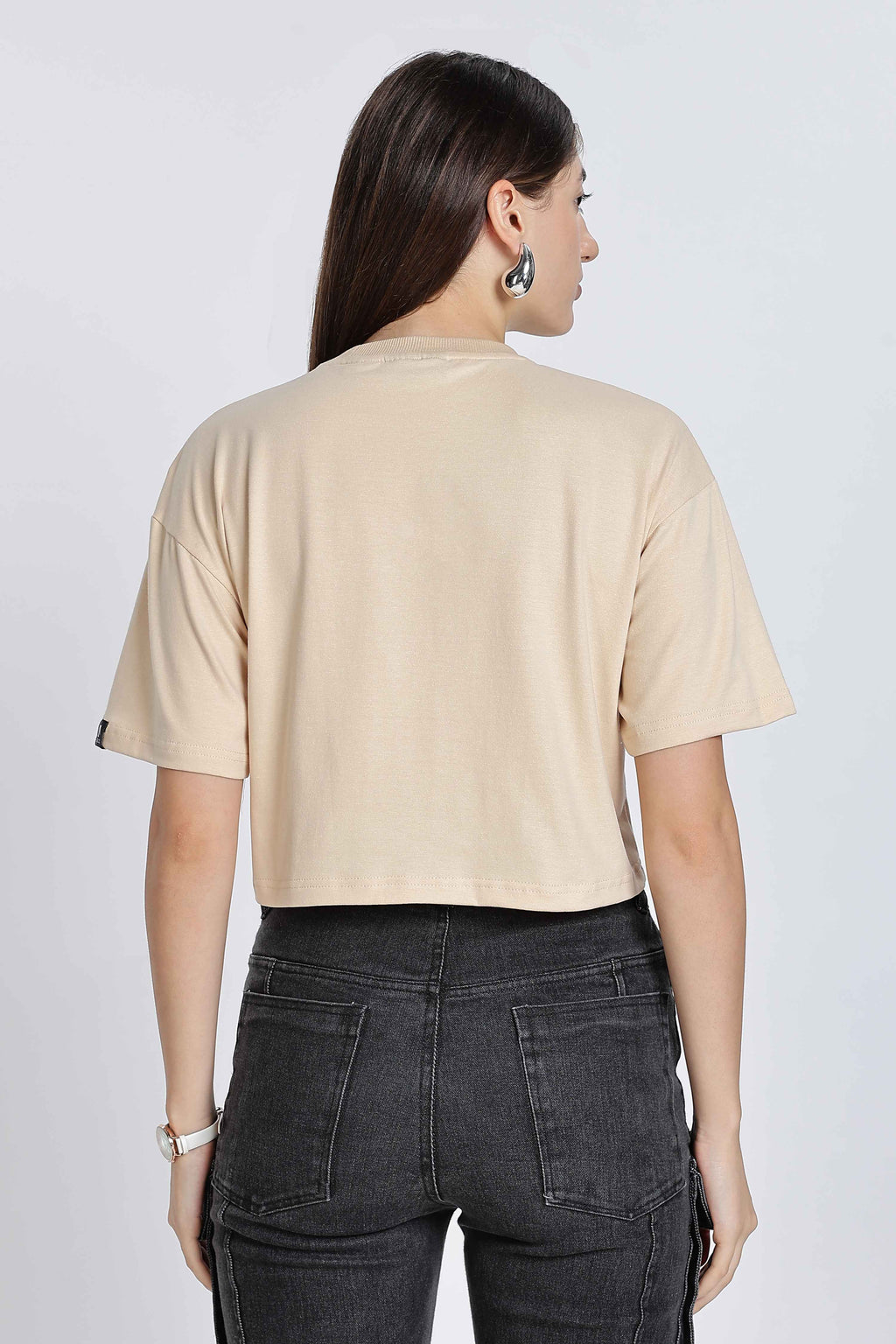CROP TOP BEIGE