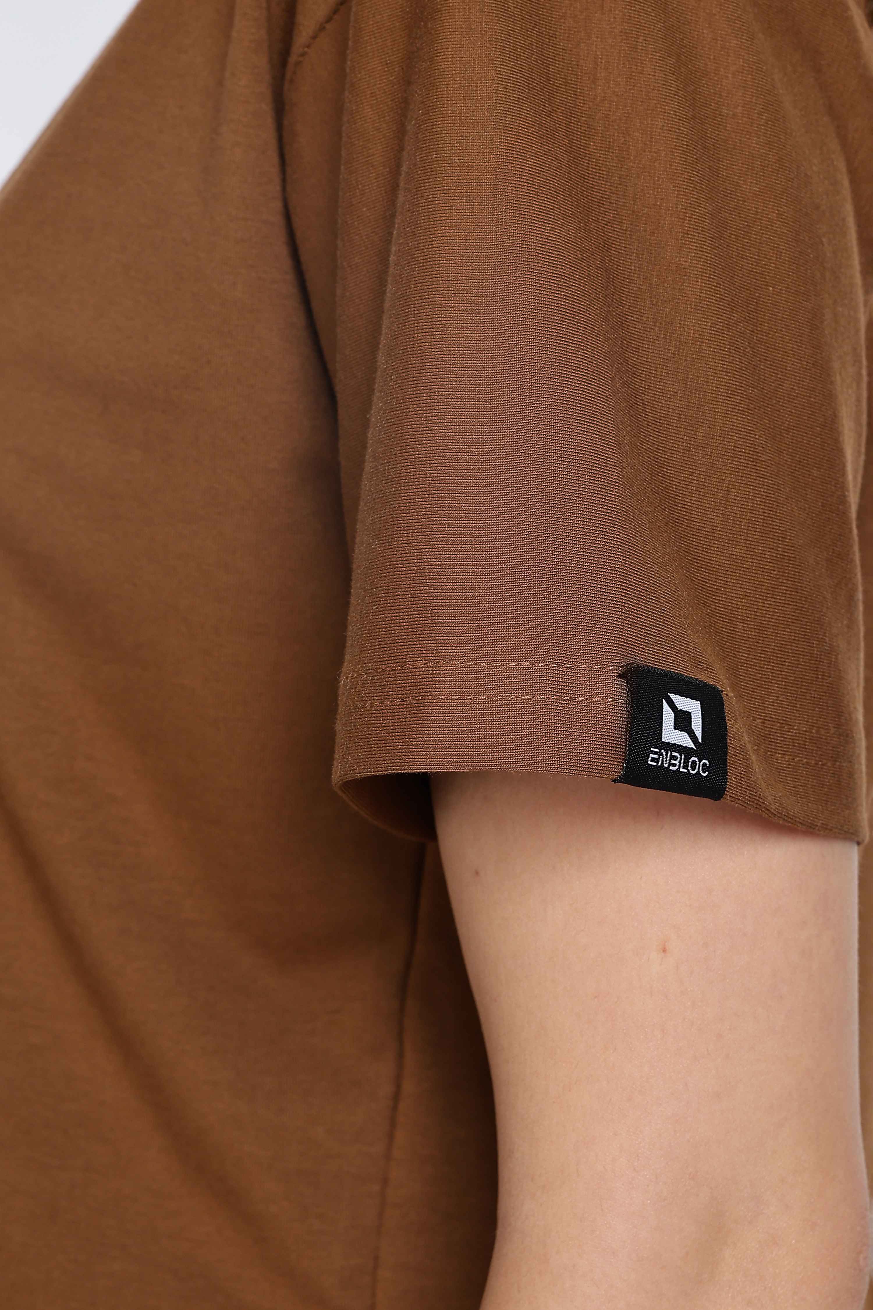 CROP TOP LIGHT BROWN