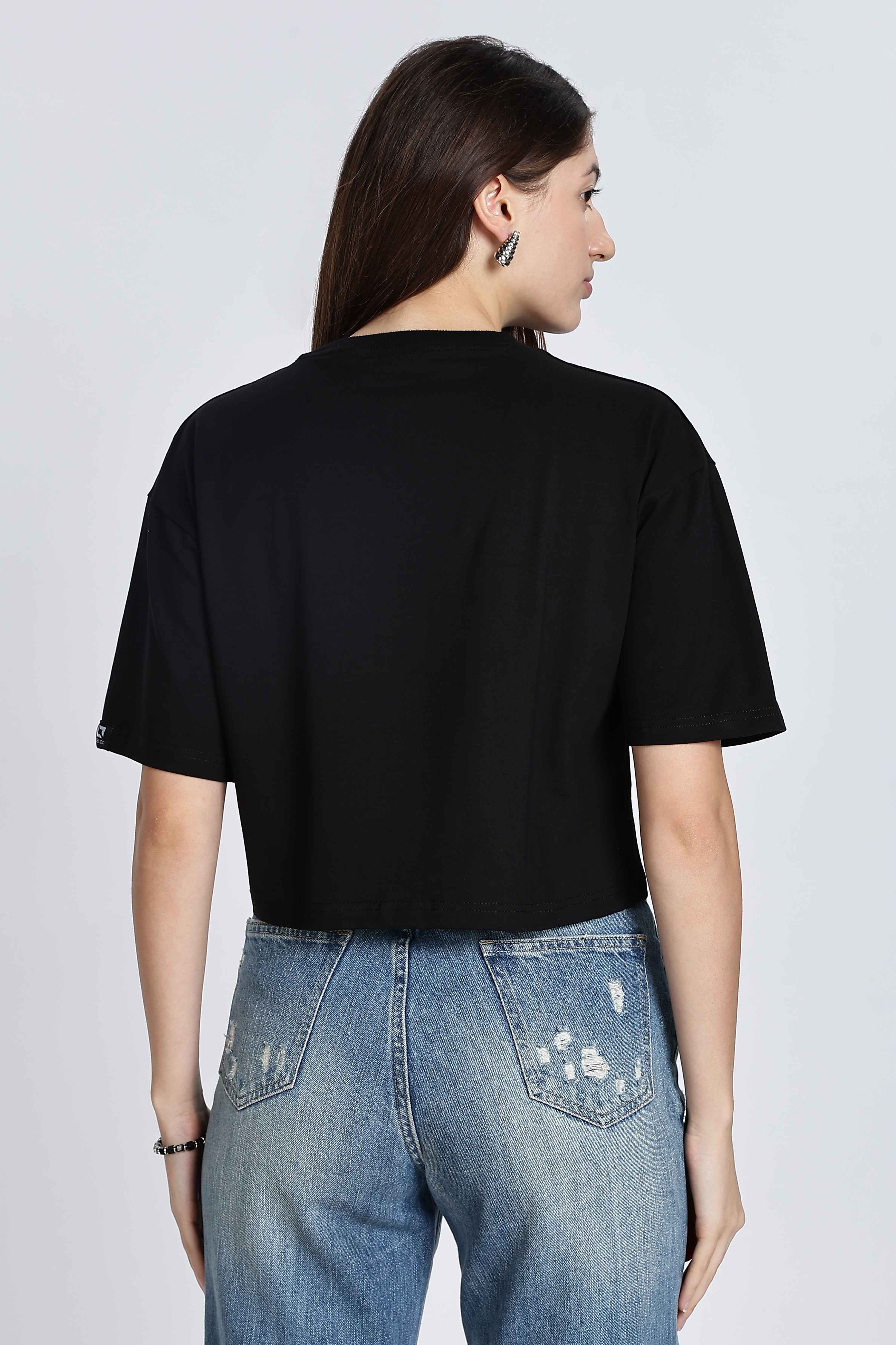 CROP TOP BLACK