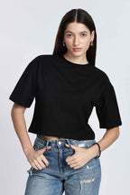 CROP TOP BLACK