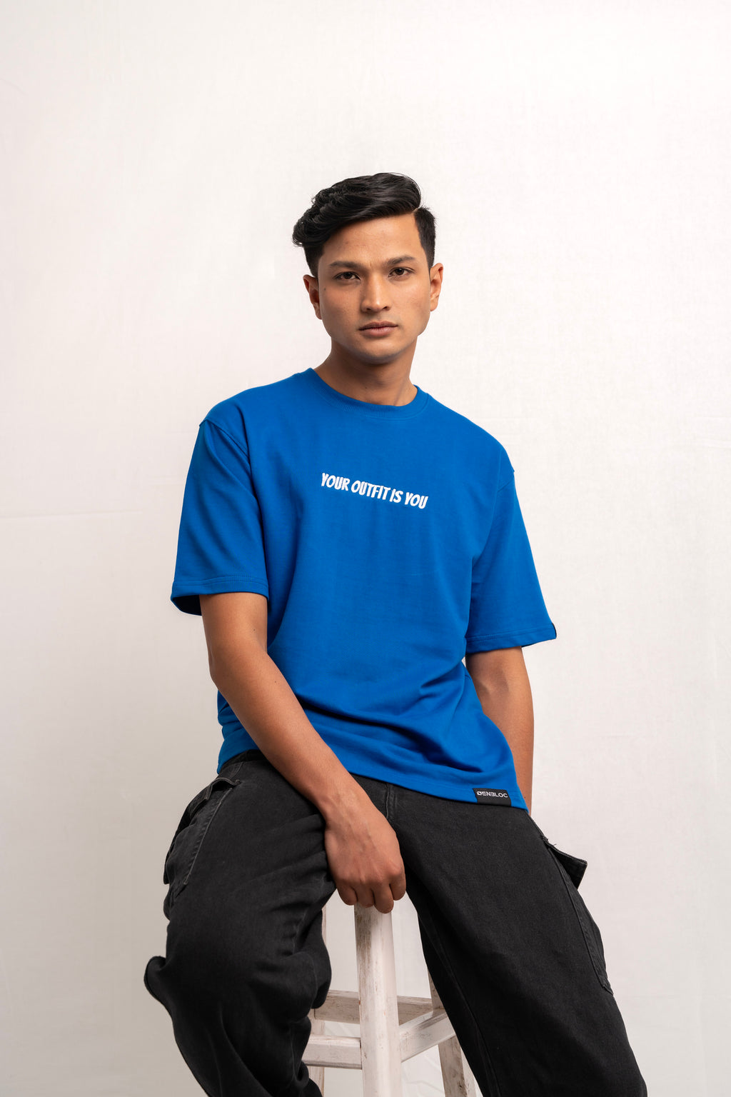 Your Outfit is You Blue Tshirt